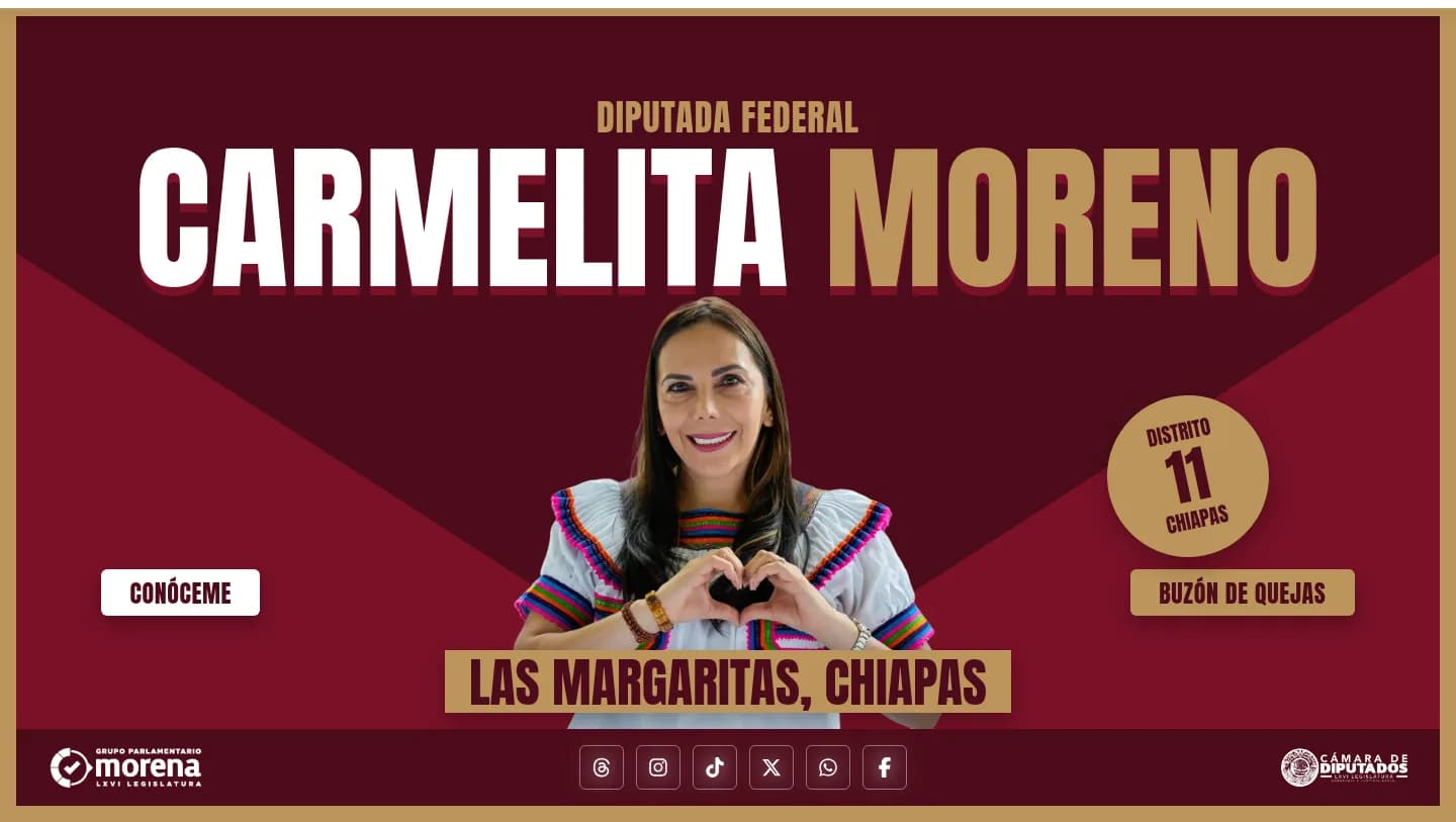 Carmelita Moreno, Diputada Federal: Inicio en PC